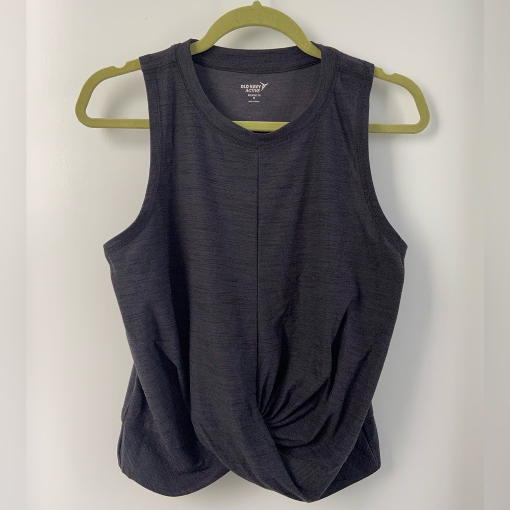 *BUNDLE* Old Navy Active Breath On Twist Front Muscle Tank - Picture 2 of 7